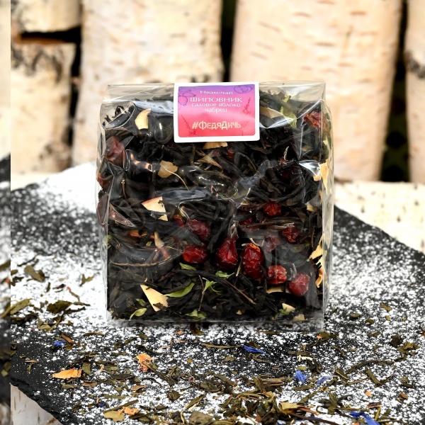 Иван-чай Шиповник, Чабрец, Садовое яблоко, ФедяДичь, 50гр