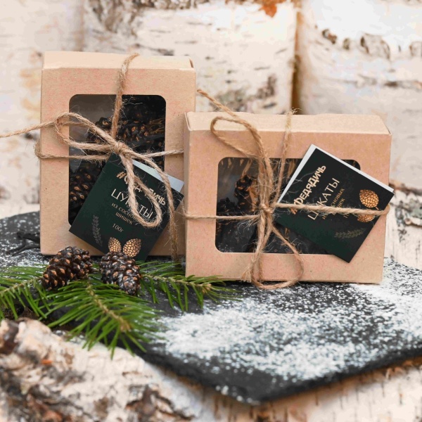 Цукаты из сосновой шишки "Сибирь кормит", ФедяДичь