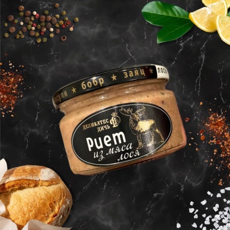 Риет из мяса лося с лимоном