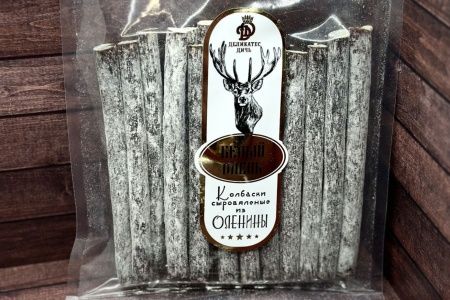 Колбаски «Белый олень», сыровяленные