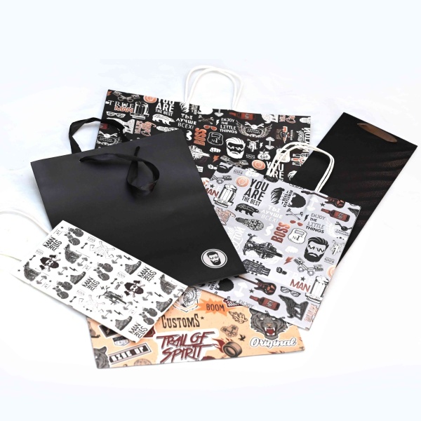 Пакет праздничный средний