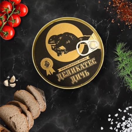 Тушеное мясо бобра