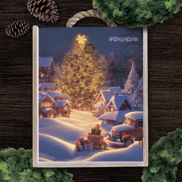 Фото Крышка-картина "Малыш" от магазина FedyaDich.ru