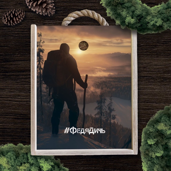 Фото Крышка-картина "Стандарт" / "Три медведя" от магазина FedyaDich.ru