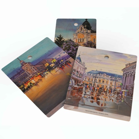 Фото Крышка-картина "Стандарт" / "Три медведя" от магазина FedyaDich.ru