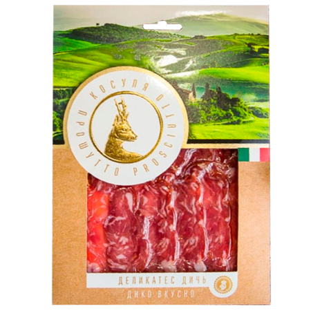 Фото Нарезка «Прошутто» из мяса Косули от магазина FedyaDich.ru