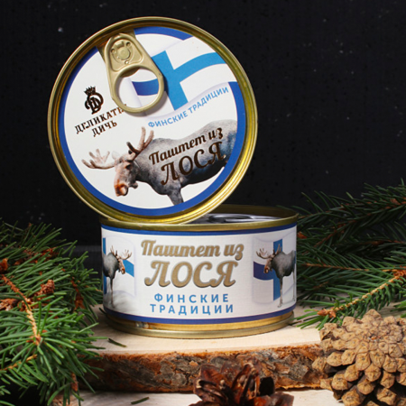 Паштет из мяса лося «Финские рецепты»