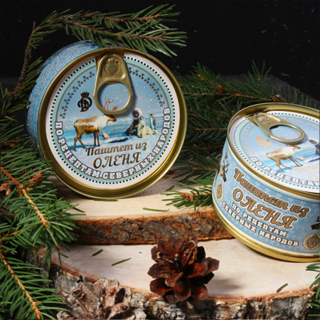 Паштет из оленины «По рецептам северных народов»