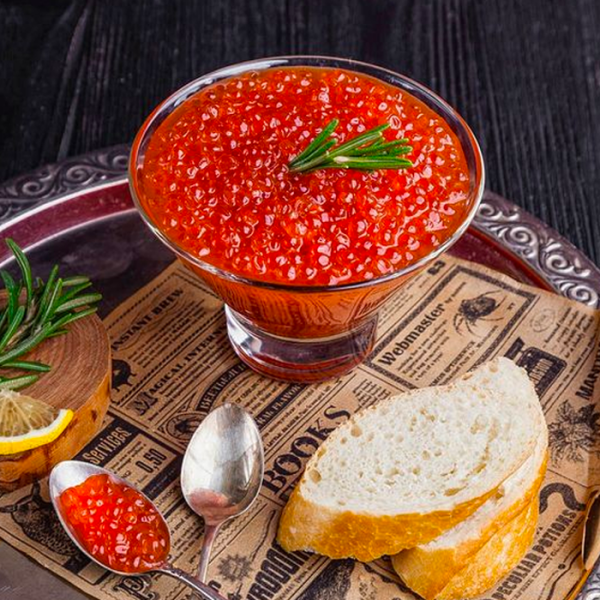 Икра горбуши высший сорт 