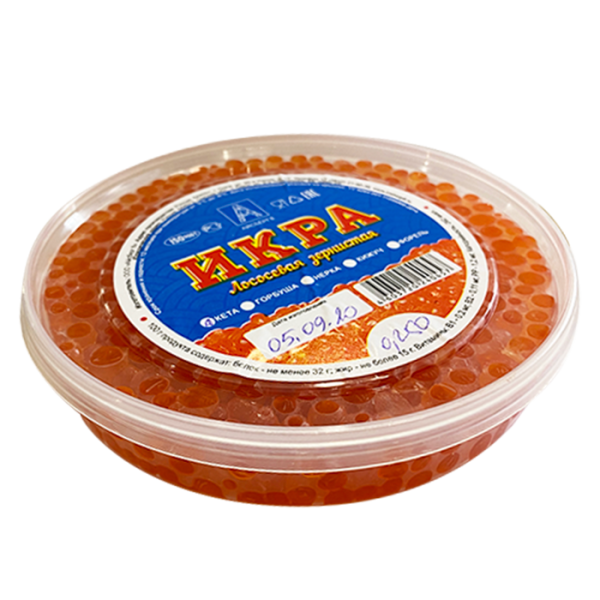 Икра горбуши высший сорт 